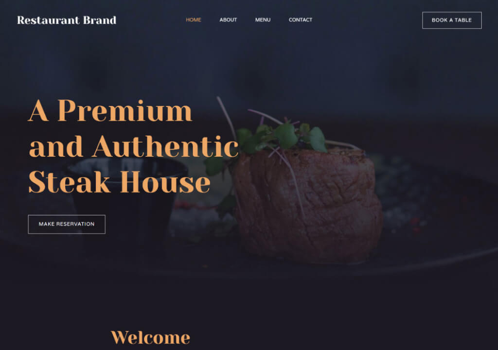 Steak House digital download store theme product featured image 4